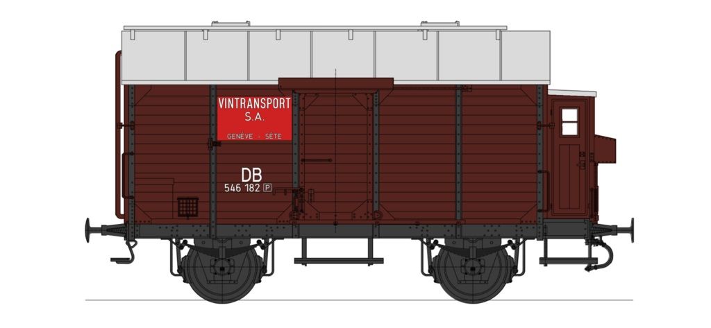 DB 546 182, Beschriftung Vintransport S.A. Geneve-Sete